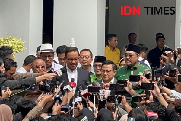 Hadiri Penetapan Prabowo-Gibran, Cak Imin Singgung Revisi UU Pemilu