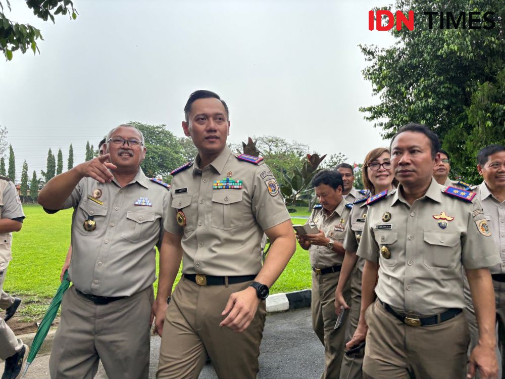 AHY Bicara Peningkatan Kualitas SDM di STPN Yogyakarta