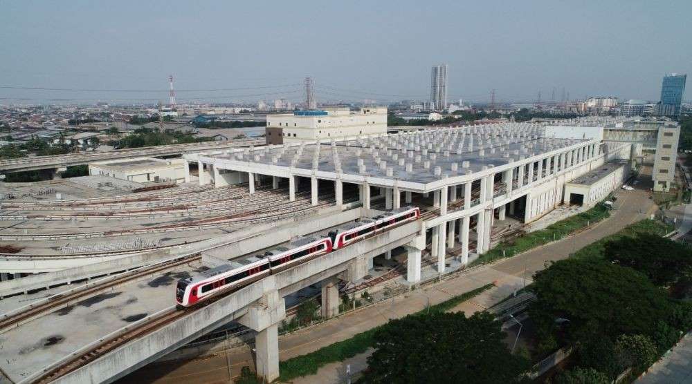 Jakpro Targetkan LRT Fase 1B Test Track September 2024