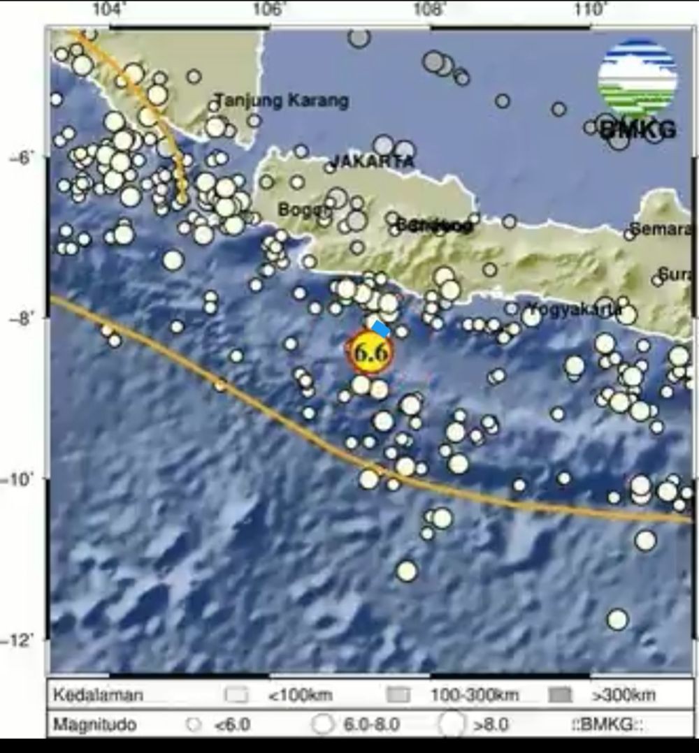 Penjelasan Badan Geologi Soal Gempa Tektonik M6,5 di Garut 