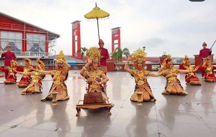 Sejarah Tari Tanggai Palembang; Upacara Persembahan Jadi Sambut Tamu