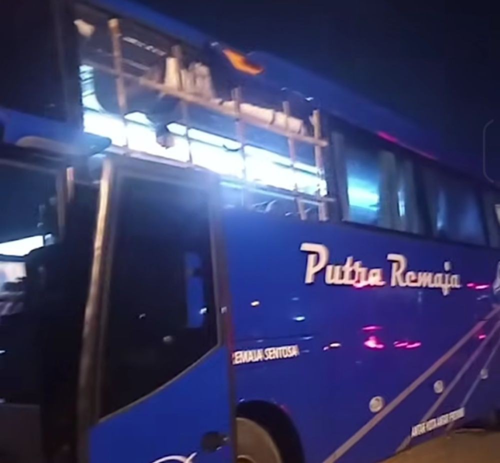 Pelemparan Bus Rupanya Dilakukan Anak-anak, Alasannya Cuma Iseng!