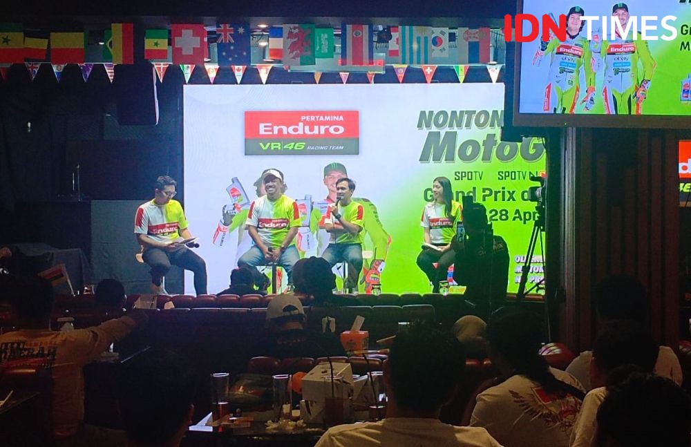 Pertamina Lubricants Ajak Komunitas Nobar MotoGP di Medan