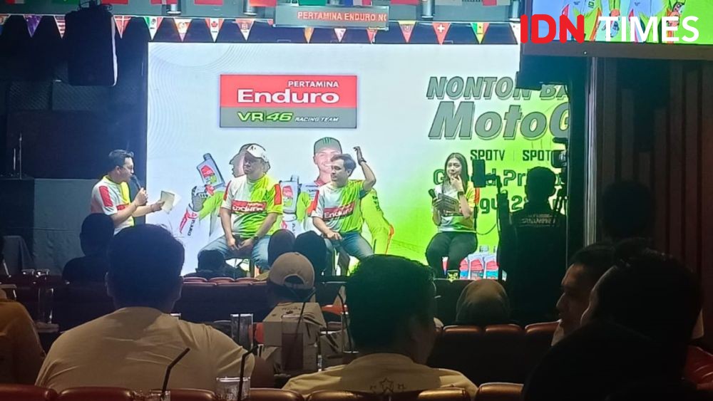 Pertamina Lubricants Ajak Komunitas Nobar MotoGP di Medan
