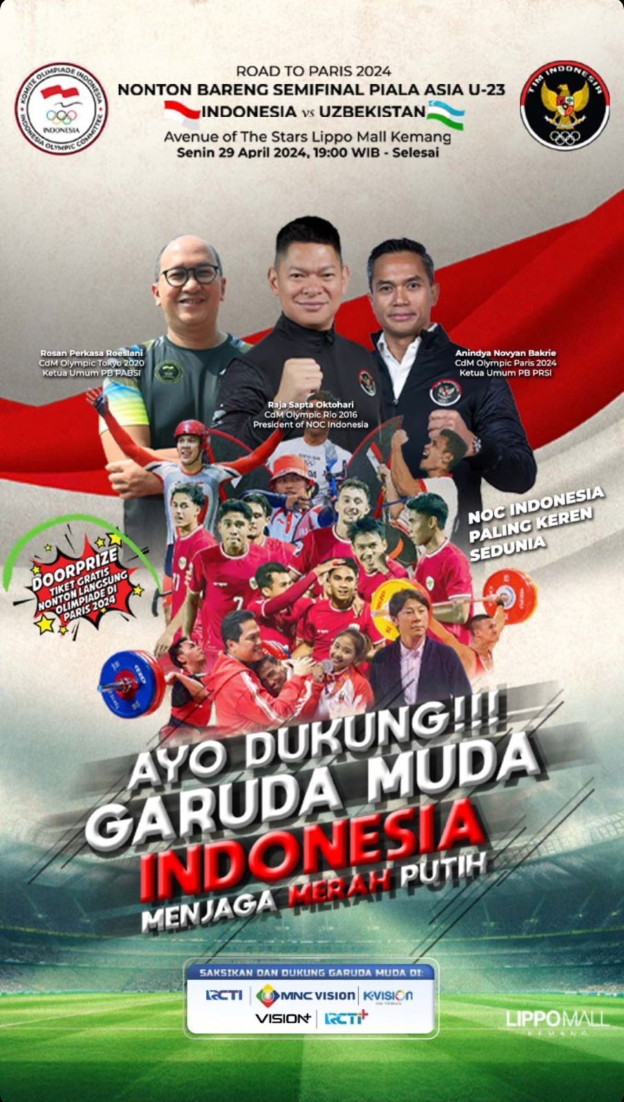 11 Foto Nobar Timnas U-23 ala Pejabat | IDN Times