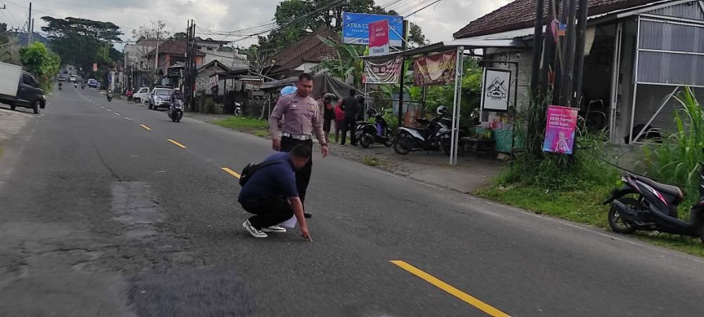 Dua Orang Korban Tabrak Lari di Baturiti Tabanan Meninggal