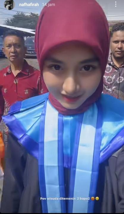 7 Momen Mamat Alkatiri Dampingi Tunangannya Wisuda di Jogja