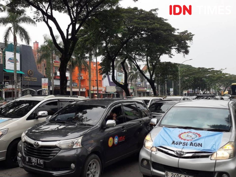 3.000 Buruh Tangerang Konvoi ke Jakarta pada Aksi May Day