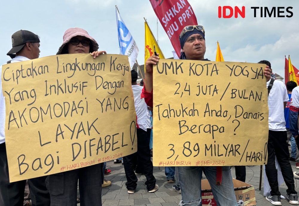 Cerita Buruh di Jogja, Upah Murah Tidak Mampu Beli Rumah