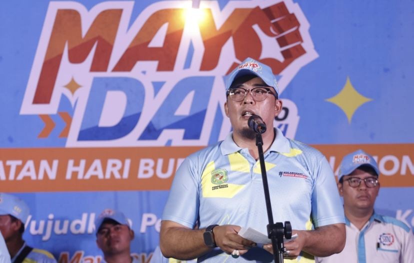 May Day, Aulia Janji Perjuangkan Kenaikan UMK Kota Medan