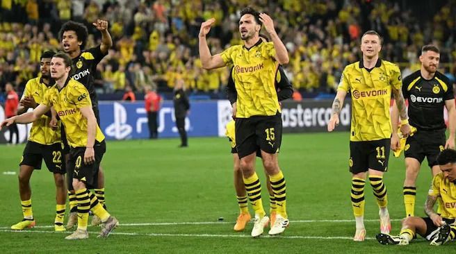 Kemenangan Dortmund Jadi Kekalahan Inggris di Liga Champions