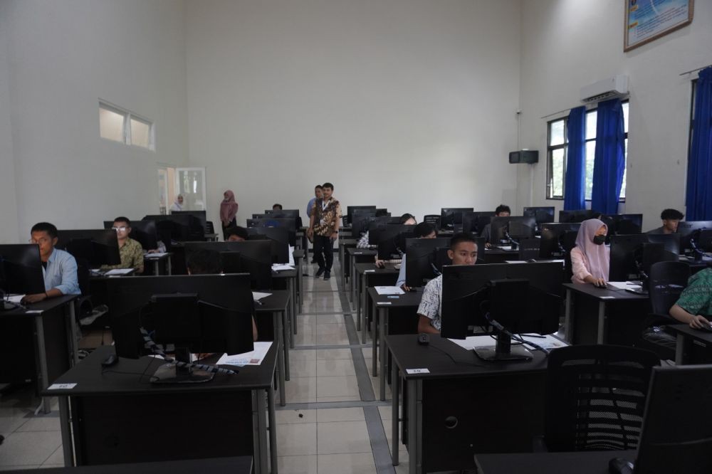 Peserta UTBK di UB Sempat Panik Gegara Jaringan Internet Putus