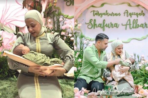 Akikah Anak Ketiga Selvi Salavia, Kakak Tasya Farasya