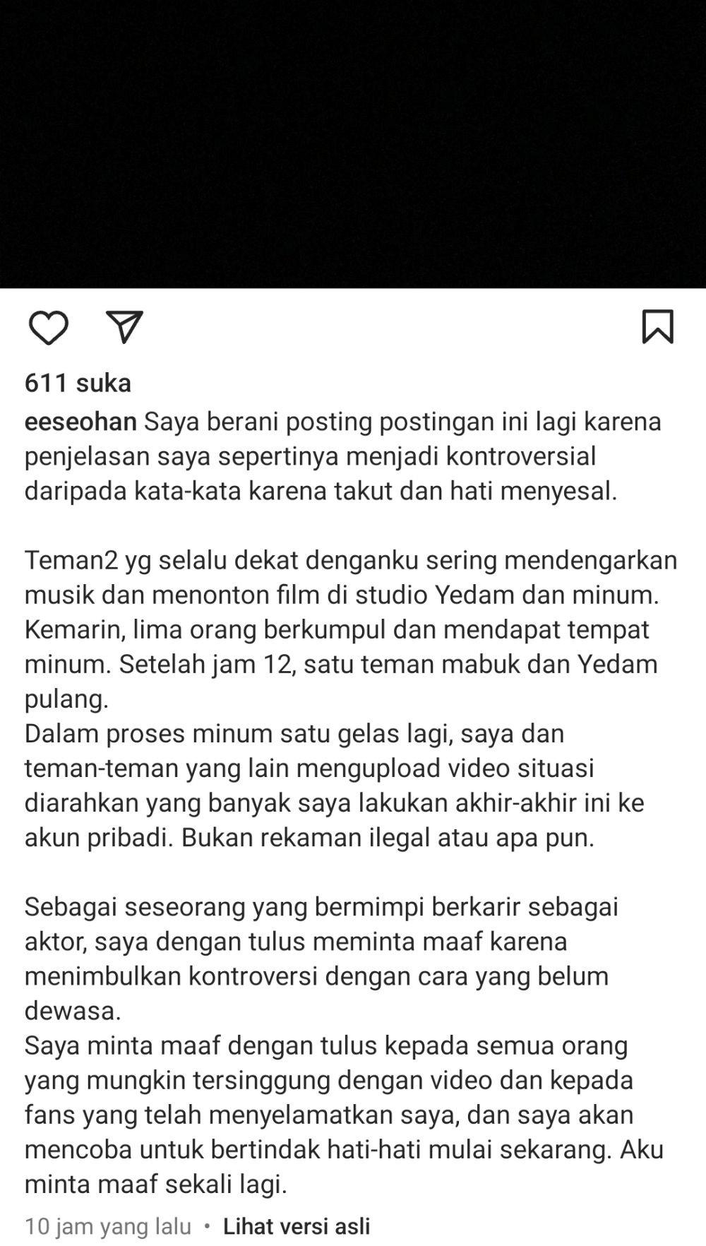 Kronologi Kasus Lee Seo Han Buat Video Intim di Studio Yedam