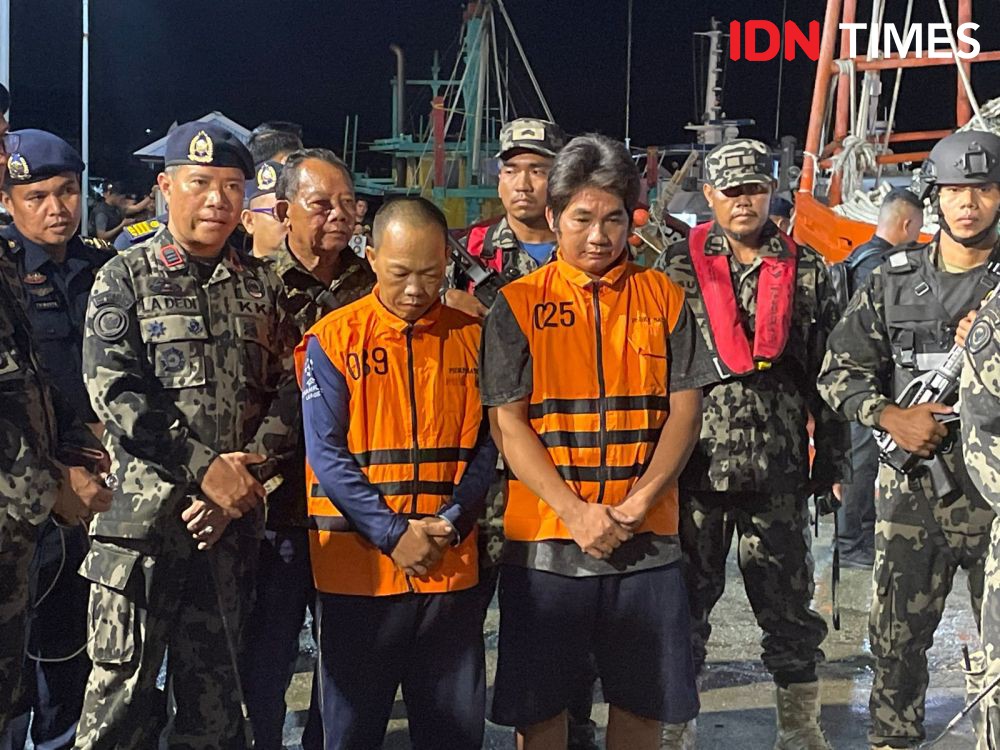 2 Kapal Ikan Asing Vietnam di Laut Natuna Utara Ditangkap