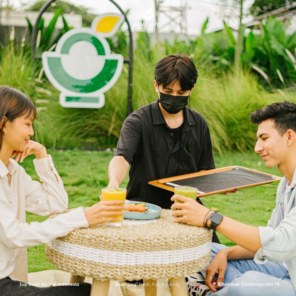 Bowl-ling, Garden Resto Unik yang Kids Friendly di Jogja