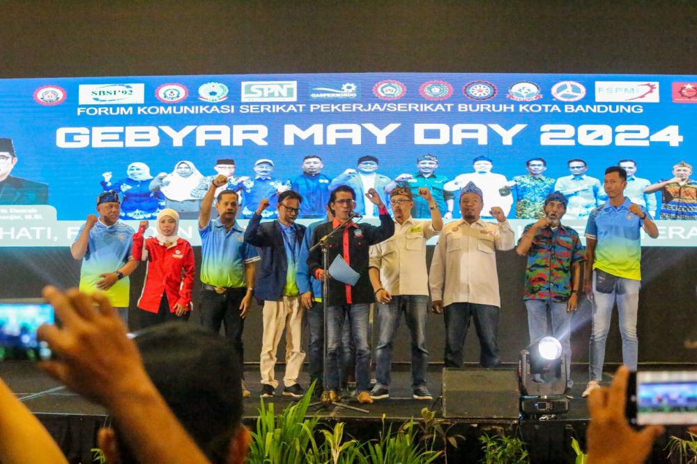 Sambut May Day, Buruh di Bandung Pilih Kumpul di Hotel Ketimbang Demp