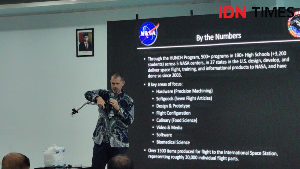 NASA ke Solo, Kenalkan Potensi Space Industri di Indonesia 