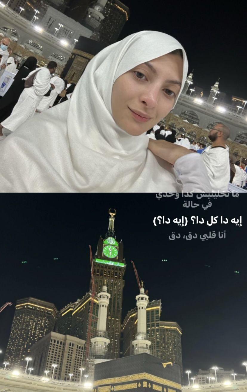 Potret Sarah Keihl Jalani Ibadah Umrah