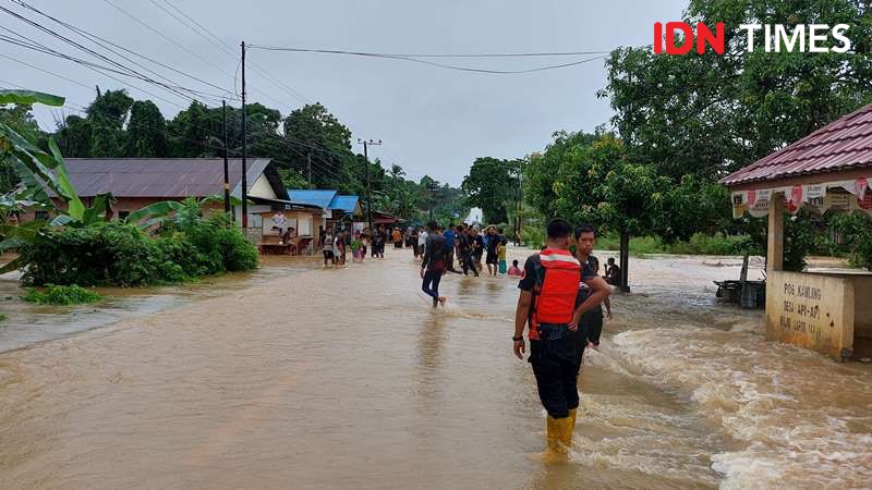 Banjir Membuat Kerugian Besar bagi Masyarakat di PPU
