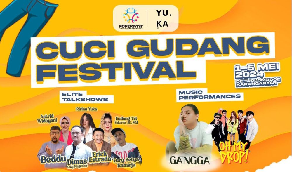 Cuci Gudang Festival di Solo, Talkshow Hingga Pameran UMKM