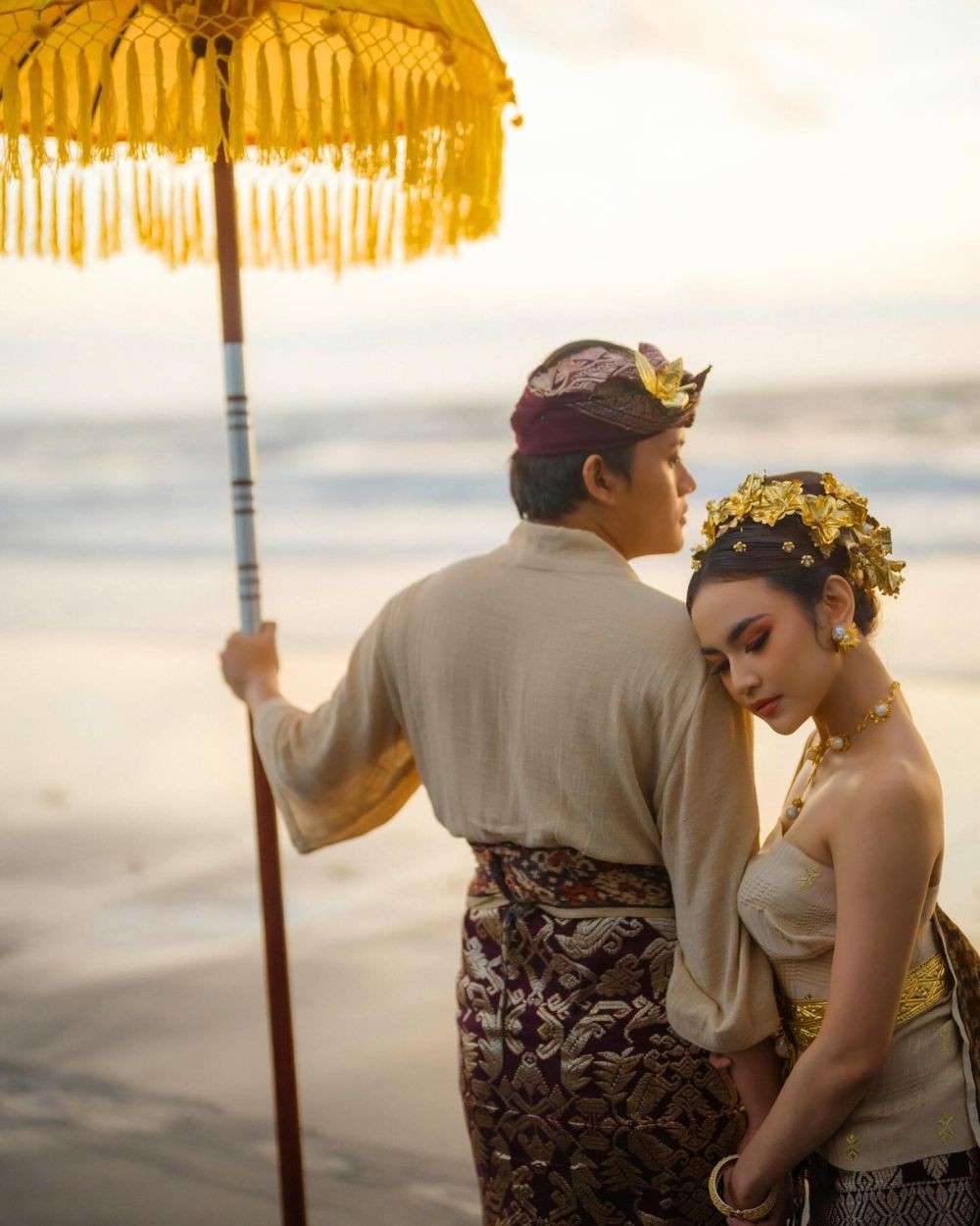 Prewedding Rizky Febian Dan Mahalini, Pakai Adat Bali