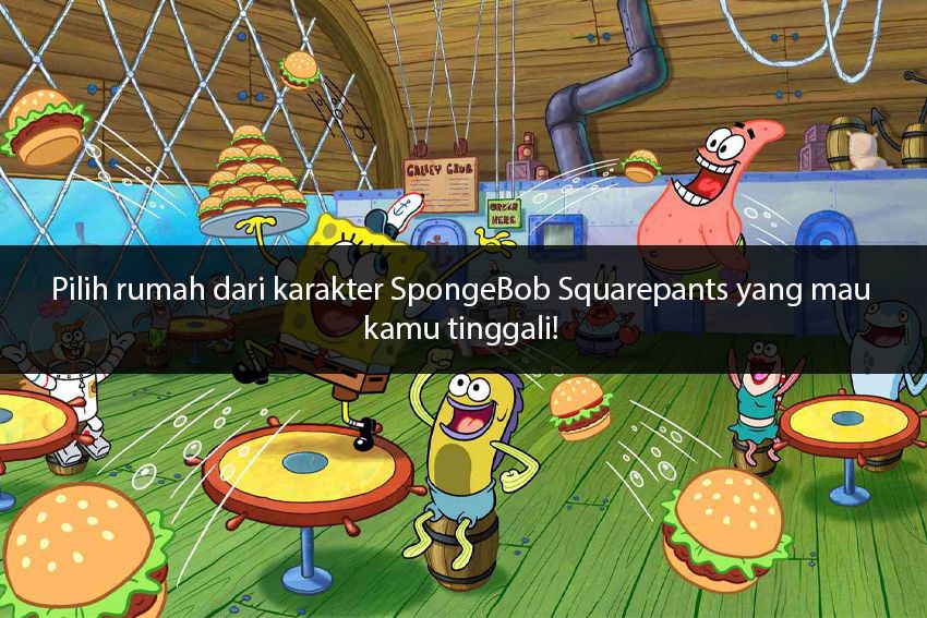 [QUIZ] Siapa Karakter di SpongeBob Squarepants yang Mirip Kamu?