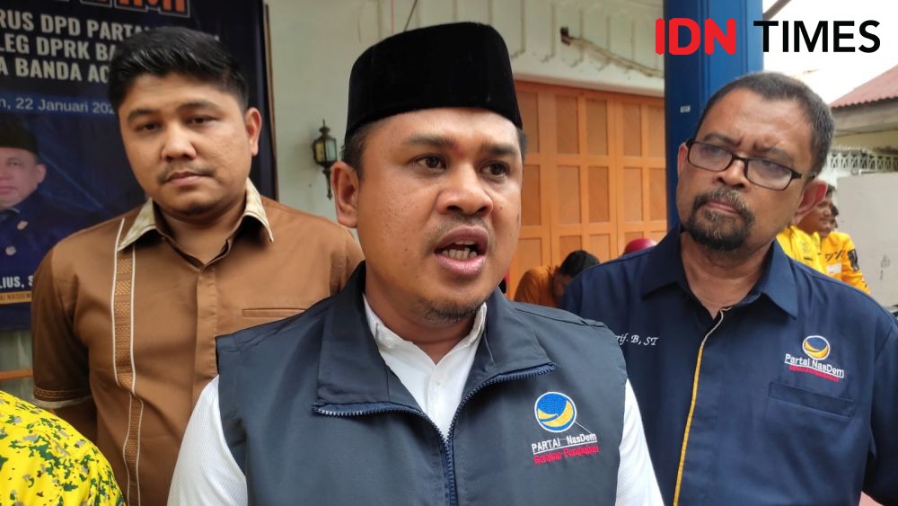 Ketua Golkar Banda Aceh Cari Restu ke NasDem Maju Balon Wali Kota