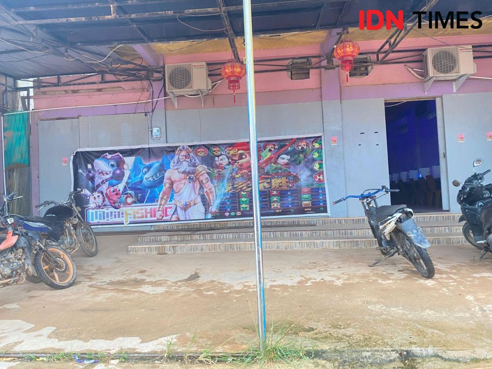 Kedok Tempat Karaoke, Ruko di Ketapang Berisi 30 Mesin Judi Dingdong