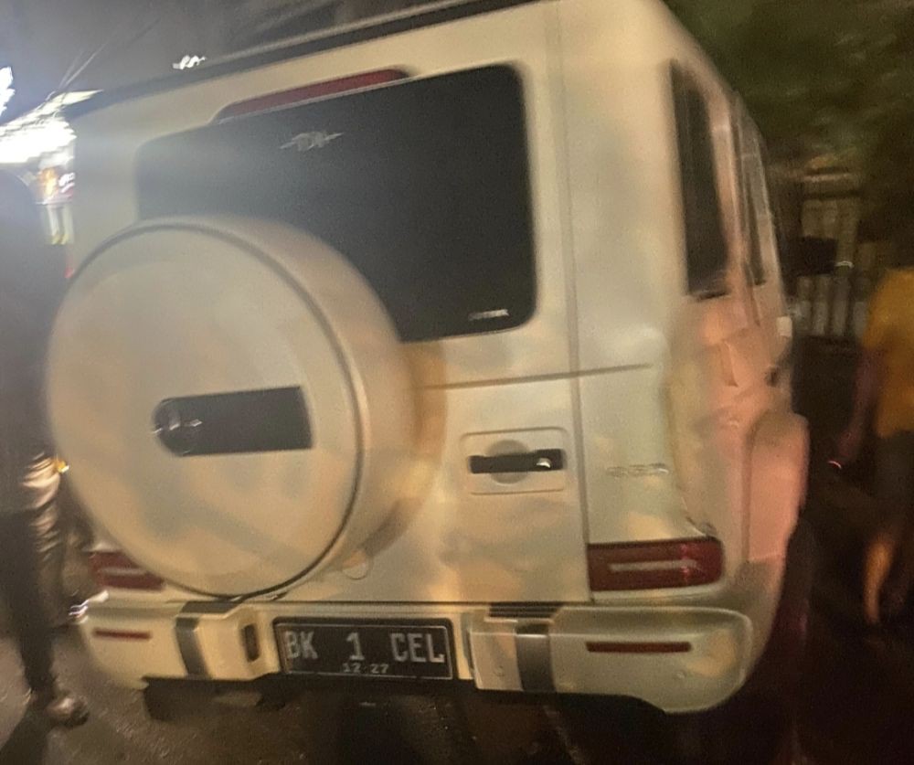 Begini Keadaan Korban yang Ditabrak Mobil Mercedes Benz di Medan