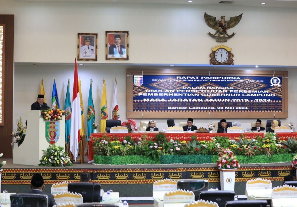 Gubernur Lampung Arinal Djunaidi akan Akhiri Masa Jabatan 12 Juni 2024