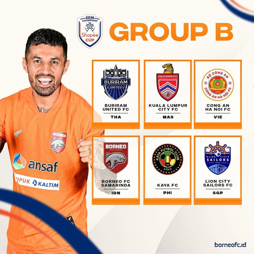 Borneo FC Optimis Menuju Asean Club Championship Shopee Cup