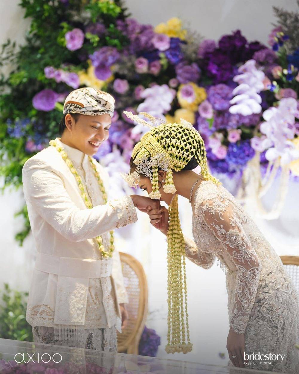 7 Potret Akad Nikah Rizky Febian Dan Mahalini, Akhirnya Sah!