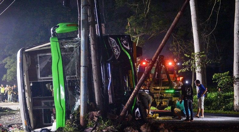 Buntut Kecelakaan Bus Ciater, Polri Sidak Ramp Check di Bandung