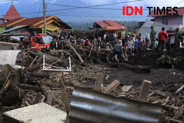 Sudah 27 Korban Tewas Akibat Banjir Lahar Dingin Gunung Mara