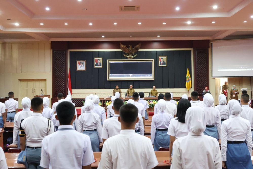 83 Pelajar SMA/SMK Seleksi Wakili Lampung Paskibraka Nasional di IKN