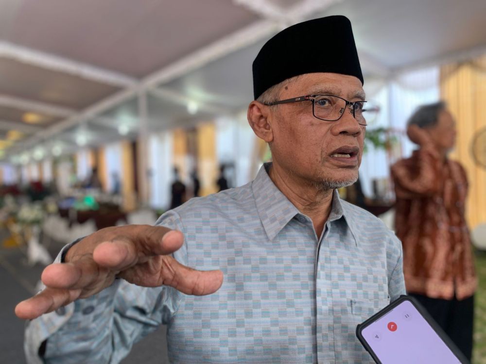 Paslon Afnan-Singgih Ketemu Haedar Nashir, Apa yang Dibahas?