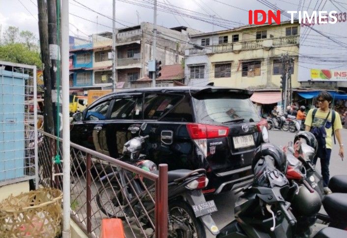Polsek Medan Area Sebut Kecelakaan Istri Kepling Akibat Sepeda Oleng