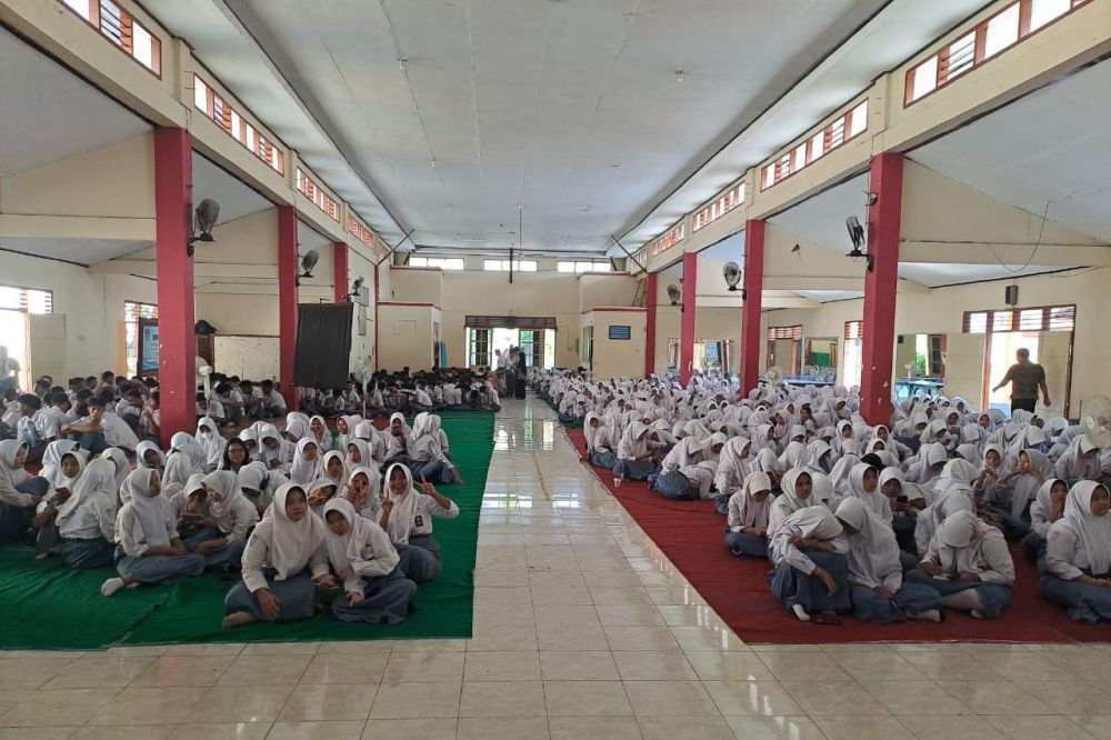 Ribuan Siswa SMA Pemalang Ikut Edukasi Kejahatan Seksual Ruang Digital