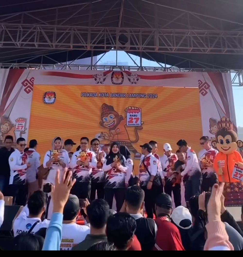 Maskot Pilkada 2024 KPU Kota Bandar Lampung Tuai Kritik, Ini Kata KPU