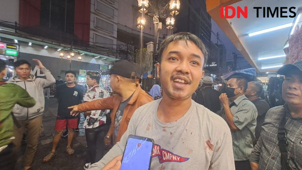 Penertiban PKL Dalem Kaum Berujung Ricuh, Pedagang Luka-luka