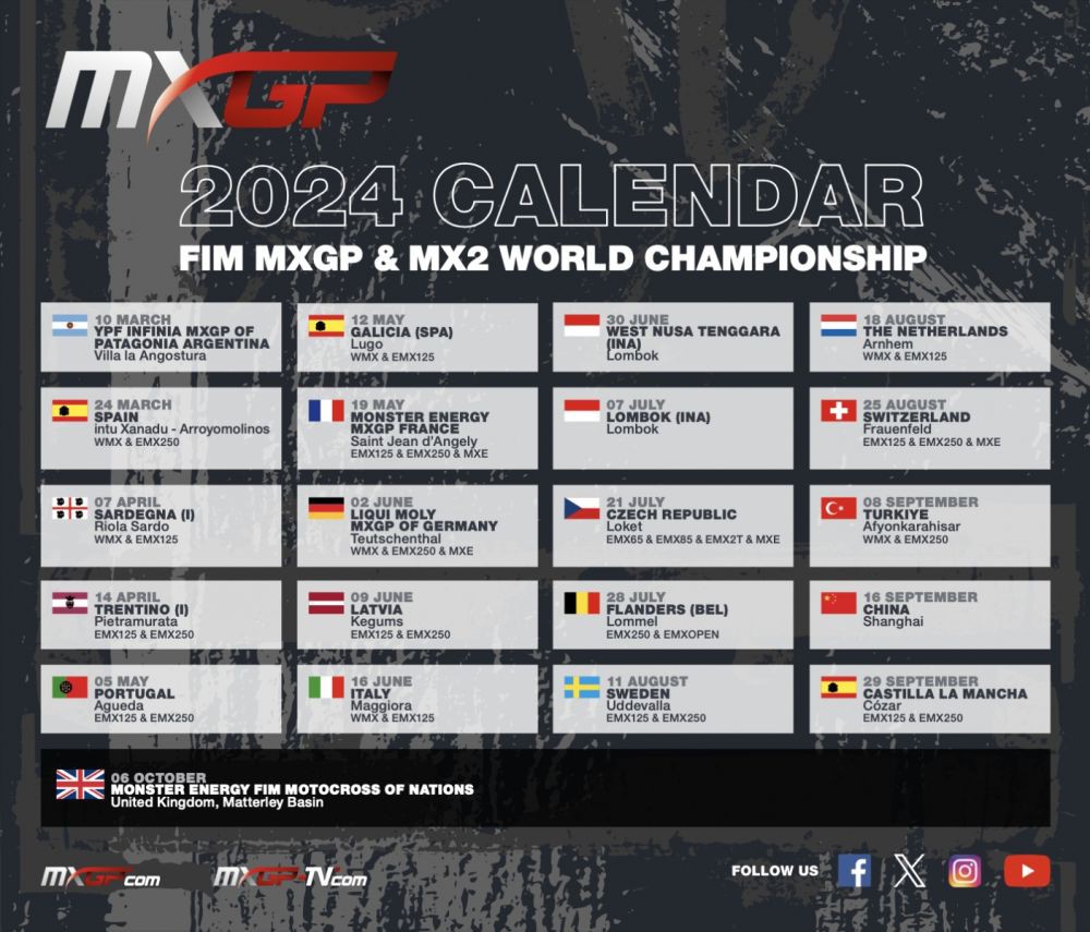 Infront Konfirmasi MXGP Sumbawa 2024 Dipindah ke Lombok 