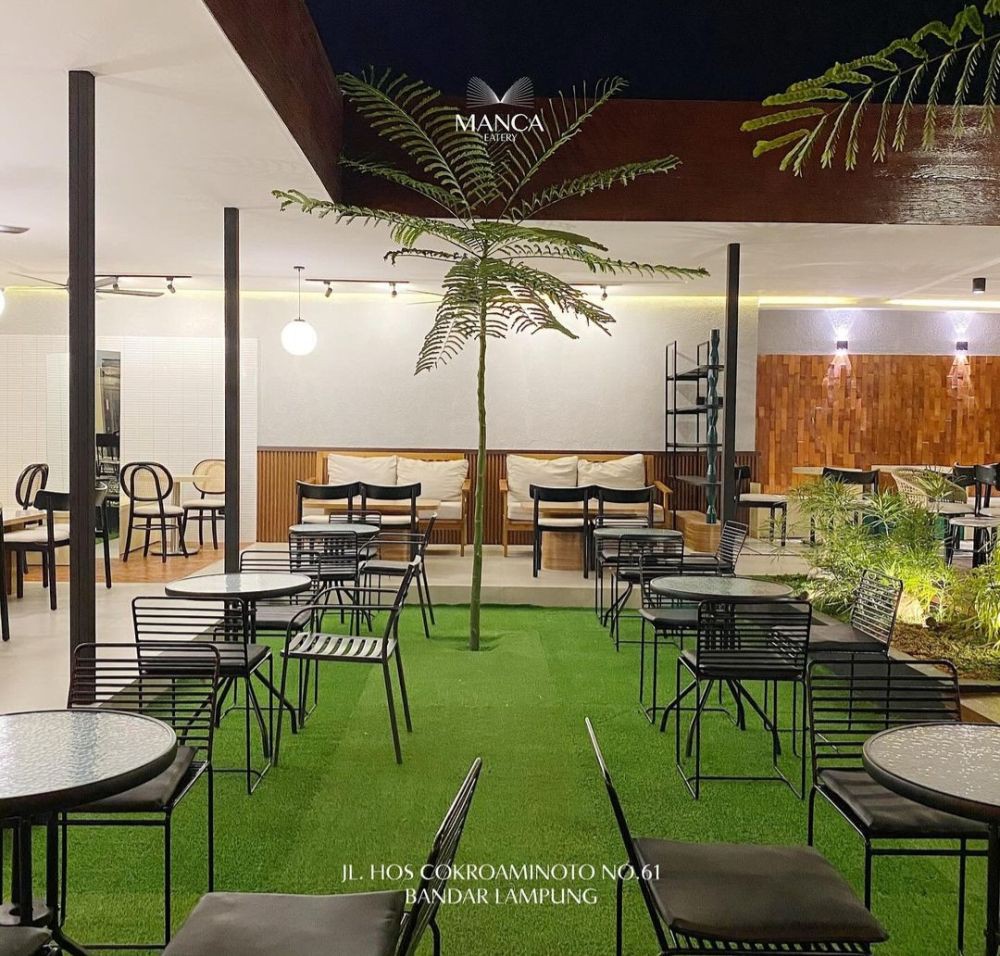 Manca Eatery, Coffe Shop Buka 24 Jam di Bandar Lampung, Cozy Abis