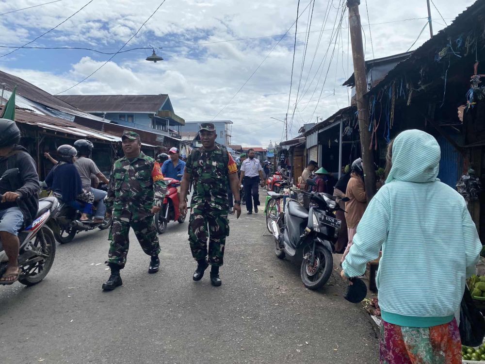 Normalisasi Jalan Pasar Lama di Banjarmasin dari PKL, Berjalan Lancar