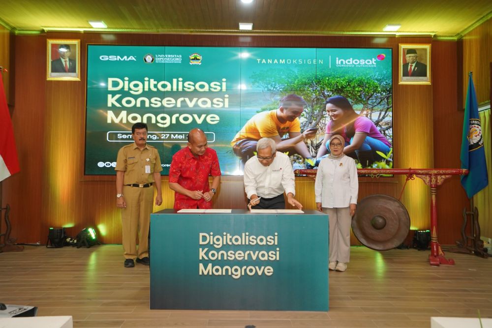 Indosat-Undip Pilih Demak Jadi Lokasi Digitalisasi Konservasi Mangrove