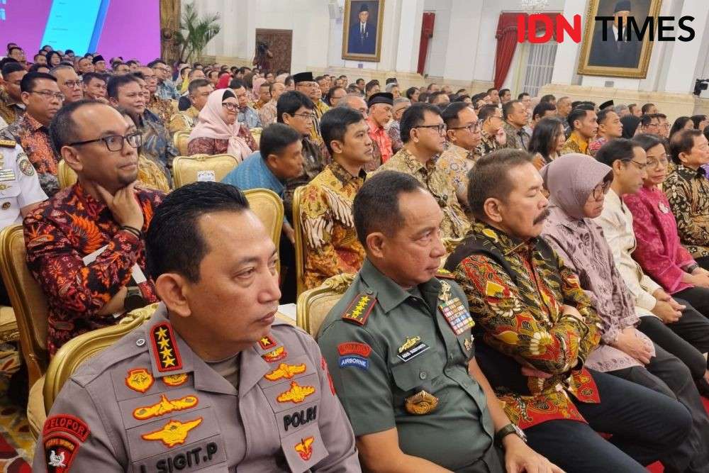 Ketika Hadi, Kapolri, Jaksa Agung Tertawa Soal Isu Jampidsus