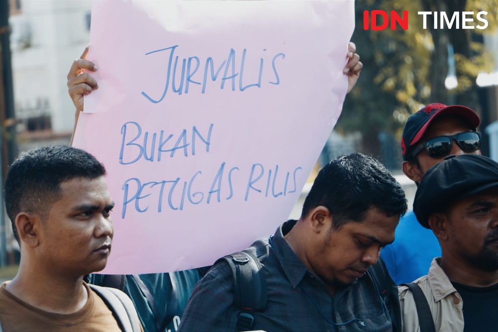 Kebebasan Pers Terancam, Jurnalis di Aceh Tolak Revisi UU Penyiaran