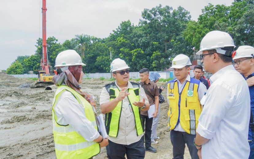 Pemko Medan Targetkan Bulan Agustus Overpass Stasiun Kereta Api Tuntas