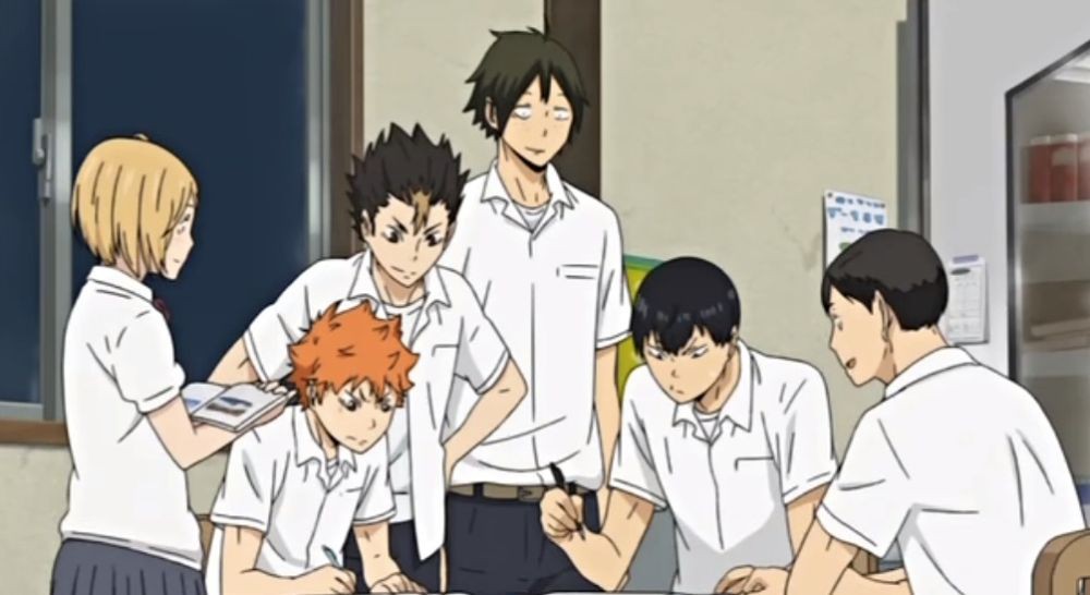 Haikyuu the dumpster battle