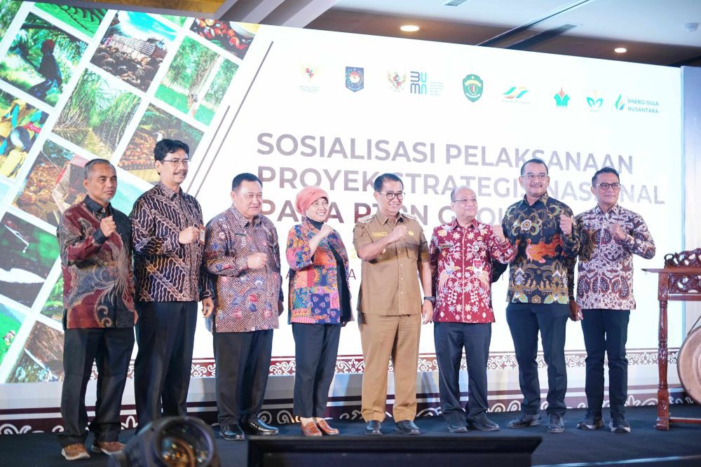 Kemendagri Sosialisasi Proyek PTPN Grup di Kalimantan